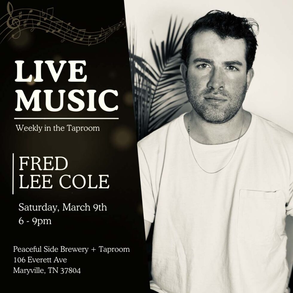 Live Music Saturday Fred Lee Cole