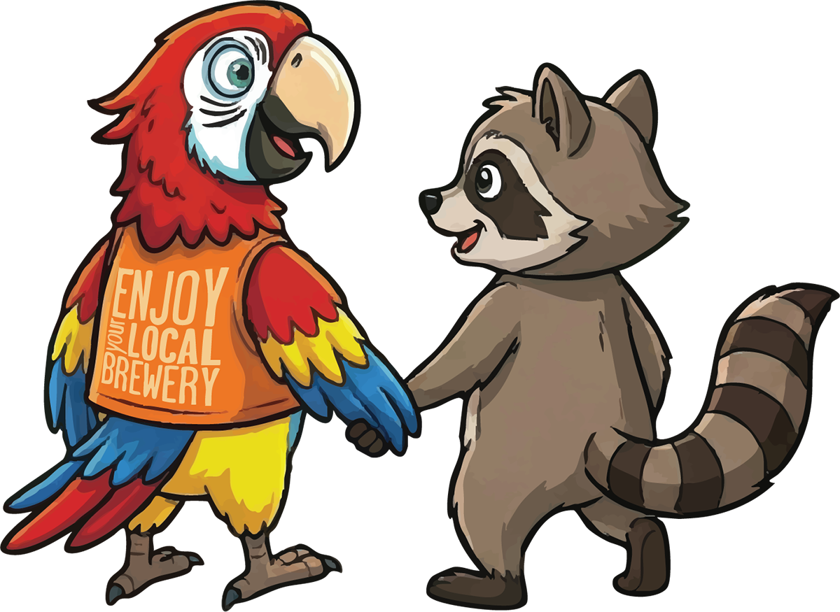 PSB Parrot & Raccoon